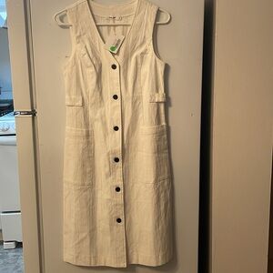 NWT Mod Ref Small The‎ Ann Dress 100% Cotton Costal Chic